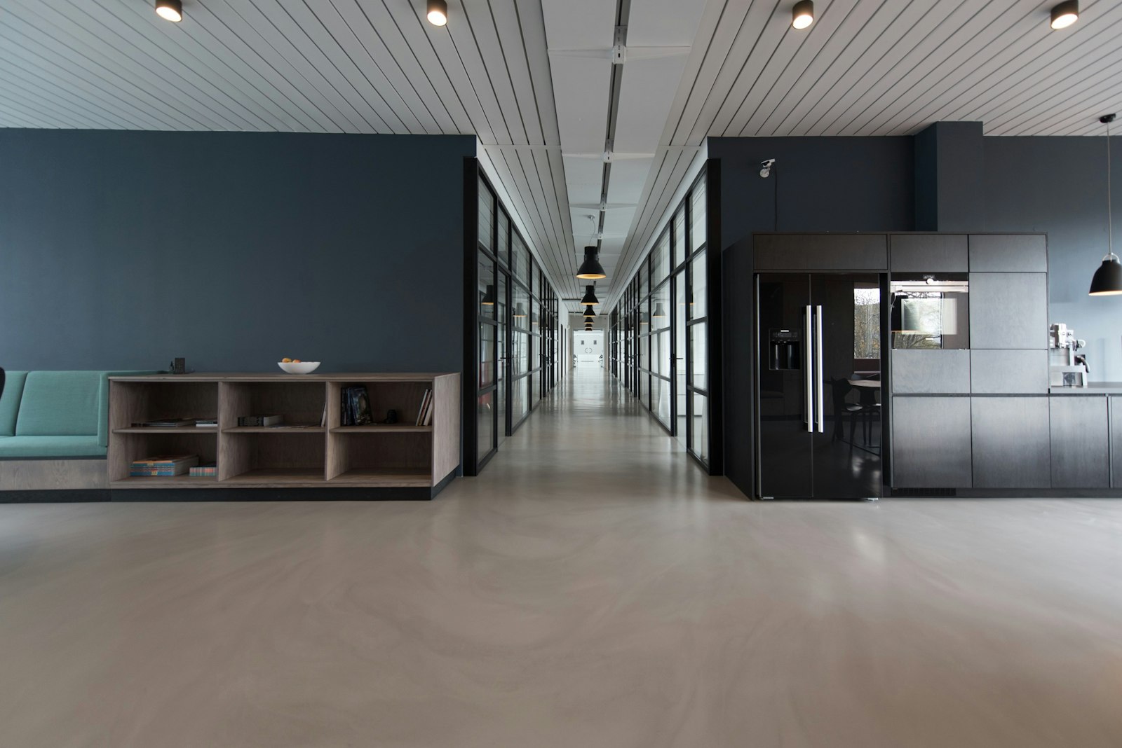 Workspace with natural light — a study in human-centered environments